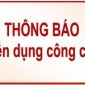 UBND 99Ok hiện đang mở thông báo tuyển dụng Trưởng Công an cấp xã 99Ok hiện đang mở năm 2018