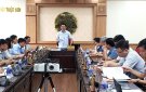 Hội nghị Ban Thường vụ Huyện ủy tháng 6/2024.