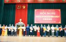              Hội nghị Công bố các quyết định của BTV Huyện ủy về công tác cán bộ