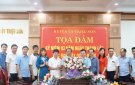 Huyện ủy Triệu Sơn tổ chức gặp mặt, tọa đàm nhân 93 năm ngày Truyền thống các Ban xây dựng Đảng và Văn phòng cấp ủy.