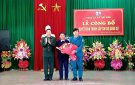  Đảng ủy xã Thọ Bình Công bố Quyết định thành lập Chi bộ Quân sự xã
