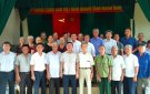 Bí thư Huyện ủy Lê Văn Tuấn dự sinh hoạt Đảng tại Chi bộ thôn 6 xã Thọ Vực.