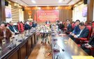 Hội nghị nghiên cứu, học tập, quán triệt, triển khai thực hiện các nghị quyết, chỉ thị, kết luận, quy định, quyết định của Trung ương và  Ban Thường vụ Tỉnh ủy.