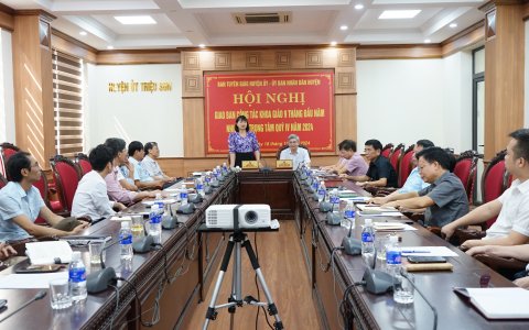 Giao ban công tác khoa giáo 9 tháng năm 2024, nhiệm vụ trọng tâm 3 tháng cuối năm.
