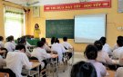 Công tác ứng dụng công nghệ thông tin tại các cơ sở giáo dục trên địa bàn huyện.