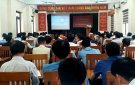 Lớp bồi dưỡng kiến thức về ứng dụng công nghệ thông tin trong điều hành lãnh đạo, quản lý thực hiện chuyển đổi số 