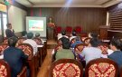 Hội nghị lấy ý kiến về quy hoạch chi tiết khu công nghiệp xã Hợp Thắng, Vân Sơn và phương án kiến trúc Trung tâm Văn hóa - Thể thao Triệu Sơn.