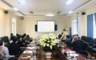 UBND huyện tổ chức hội nghị nghe đơn vị tư vấn báo cáo thiết kế kỹ thuật các hạng mục thực hiện Dự án xây dựng khu Trung tâm Văn hóa - Thể thao huyện.
