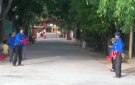 Đẩy mạnh tổ chức các hoạt động thanh niên tham gia đảm bảo trật tự ATGT năm 2018 trên địa bàn huyện.