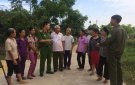 Ban công an xã Minh Dân làm tốt công tác đảm bảo an ninh an ninh trật tự địa bàn