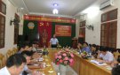 Hội nghị sơ kết công tác nội chính và phòng chống tham nhũng 6 tháng đầu năm 2018.