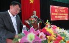 Xã Minh Dân tổ chức hội nghị tổng kết công tác quốc phòng, an ninh năm 2018 và đề ra phương hướng nhiệm vụ năm 2019.