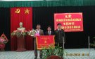 Xã Minh Dân Đón nhận cờ thi đua xuất sắc của Bộ Công an tặng năm 2018