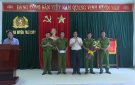 Công an tỉnh  Thanh Hóa và UBND huyện Triệu Sơn Trao thưởng đột xuất cho Công huyện Triệu Sơn