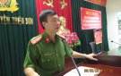 Công an huyện tổ chức Hội nghị tổng kết kế hoạch cao điểm đảm bảo an ninh trật tự tết Kỷ Hợi năm 2019 