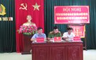 Hội nghị ký kết qui chế phối hợp đảm bảo an ninh trật tự giữa Công an huyện, Bệnh viện Đa khoa huyện và AGRIBANK Triệu Sơn