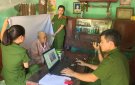 Công an huyện tổ chức cấp căn cước công dân lưu động tại xã Bình Sơn