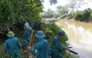 LỰC LƯỢNG DÂN QUÂN TỰ VỆ HUYỆN TRIỆU SƠN TÍCH CỰC BẢO VỆ MÔI TRƯỜNG, NGUỒN NƯỚC SINH HOẠT