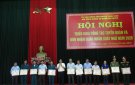 UBND, HĐNVQS huyện Triệu Sơn tổ chức Hội nghị Tổng kết công tác tuyển quân, đón nhận quân nhân xuất ngũ năm 2019