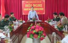 Đảng ủy Quân sự huyện Triệu Sơn tổ chức Hội nghị ra nghị quyết lãnh đạo thực hiện nhiệm vụ năm 2020