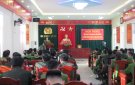 Công an huyện Triệu Sơn tổ chức Hội nghị tổng kết công tác Công an năm 2019, triển khai nhiệm vụ và phát động phong trào thi đua “Vì an ninh Tổ quốc” năm 2020