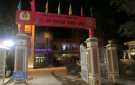 Đồng chí Lê Quang Hùng, Tỉnh ủy viên- Bí thư Huyện ủy- Chủ tịch HĐND huyện thăm và tặng quà cán bộ, chiến sỹ Công an huyện; đoàn công tác của huyện kiểm tra tình hình đảm bảo ANTT đêm giao thừa.