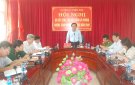 Hội nghị sơ kết công tác Nội chính và phòng, chống tham nhũng 9 tháng năm 2020