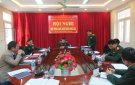 Hội đồng nghĩa vụ quân sự huyện Triệu Sơn tổ chức Hội nghị hiệp đồng giao, nhận quân năm 2021