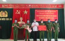 Khen thưởng nóng cho cán bộ, chiến sỹ Công an huyện Triệu Sơn