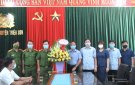 Lãnh đạo Huyện ủy, UBND huyện chúc mừng cán bộ, chiến sĩ Công an Triệu Sơn nhân kỷ niệm 76 Ngày truyền thống lực lượng Công an Nhân dân Việt Nam