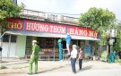 Xã Thọ Vực, Thọ Thế ra quân giải tỏa hành lang ATGT và thực hiện công tác VSMT trên địa bàn