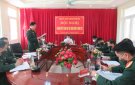 Đảng ủy Quân sự huyện Triệu Sơn ra Nghị quyết lãnh đạo thực hiện nhiệm vụ năm 2022