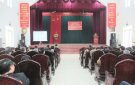Hội nghị tuyên truyền pháp luật, phòng ngừa tội phạm cố ý gây thương tích, giết người và cam kết đảm bảo an ninh trật tự Tết nguyên đán Quý Mão 2023
