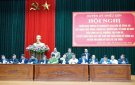 Hội nghị triển khai Thông tư 45/2022/TT – BCA của Bộ Công an và ký kết thực hiện quy chế phối hợp giữa Đảng ủy Công an huyện với Đảng ủy các xã, thị trấn.