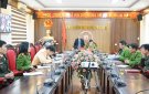 Hội nghị trực tuyến triển khai công tác đảm bảo an ninh trật tự trước, trong và sau tết Nguyên đán Giáp Thìn 2024