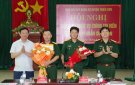                       Bàn giao chức vụ Chính trị viên Ban Chỉ huy Quân sự huyện Triệu Sơn