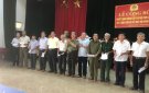 Công bố quyết định thành lập chi hội cựu CAND số 1 Triệu Sơn và kết nạp hội viên mới
