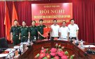 Hội nghị công bố Quyết định chỉ định bổ sung ủy viên Ban chấp hành, Phó Bí thư Đảng ủy Quân sự huyện, nhiệm kỳ 2020 - 2025