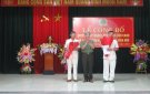  Lễ công bố quyết định thành lập Chi hội Cựu Công an nhân dân số 5 Triệu Sơn và kết nạp hội viên mới