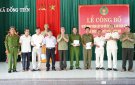 Lễ công bố quyết định thành lập Chi hội số 6, Cựu Công an Nhân dân Triệu Sơn và kết nạp hội viên mới
