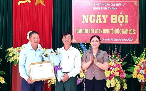 Xã Hợp Lý Tổ chức Ngày hội toàn dân bảo vệ an ninh Tổ quốc năm 2022