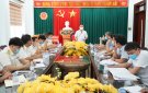 Thường trực Huyện ủy Triệu Sơn làm việc với Chi cục Thuế khu vực Triệu Sơn - Nông Cống