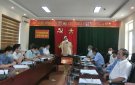 UBND huyện tổ chức hội nghị tiếp doanh nghiệp định kỳ tháng 8/2021