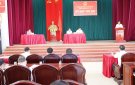  Hội đồng nhân dân thị trấn Triệu Sơn tổ chức Kỳ họp thứ Hai, khoá VII, nhiệm kỳ 2021 - 2026