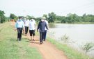 Bí thư Huyện ủy Mai Nhữ Thắng, kiểm tra, chỉ đạo các xã, thị trấn chủ động ứng phó với bão Conson
