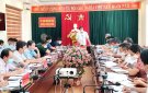 Phiên họp thường kỳ UBND huyện tháng 9 năm 2021