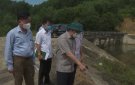 Bí thư Huyện ủy Mai Nhữ Thắng, kiểm tra, chỉ đạo các xã, thị trấn chủ động ứng phó với bão số 7