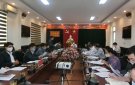 Hội nghị Chủ tịch, các Phó Chủ tịch UBND huyện 