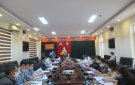                                    Hội nghị Chủ tịch, các Phó Chủ tịch UBND huyện 