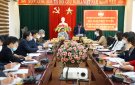 Tổ đại biểu HĐND huyện số 8,9,10,11 tiếp xúc cử tri trước kỳ họp thứ 4 HĐND huyện khoá XVIII.